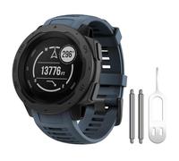 CHCWR Pour l'instinct Band, Soft Silicone Replacement Watch Strap compatible avec Instinct 2 / Solar/Tactical Watch Band