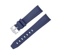CHCWR Pour Omega Speedmaster Watch Band de remplacement incurvé sans espace sangle de caoutchouc hommes femmes 20 mm 21 mm 22 mm Bands de surveillance en argent Gold Rose Black