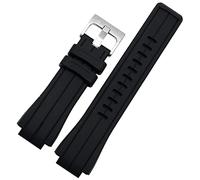 CHCWR Pour Timex Watcht2N720 T2N721 TW2T76300 Rubber Watchband 24 * 16 mm Suise de sport en silicone imperméable avec vis