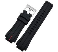 CHCWR Pour Timex Watcht2N720 T2N721 TW2T76300 Rubber Watchband 24 * 16 mm Suise de sport en silicone imperméable avec vis