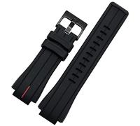 CHCWR Pour Timex Watcht2N720 T2N721 TW2T76300 Rubber Watchband 24 * 16 mm Suise de sport en silicone imperméable avec vis