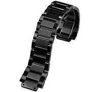 CHCWR Pour Yubo Watch Strap Big Bang Classic Fusion Men Men Femmes Bracelet de montre de montre en acier inoxydable solide 21-13 mm (couleur: or rose, taille: 23-17 mm)