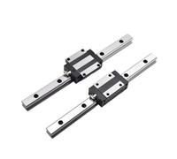 CHCWR Rail Coulissant Bloque de Curseur de roulement linéaire hGH30ha 2PS Guide linéaire l 300 mm-1500 mm + 4pc Block HGH30ha (1500 mm)