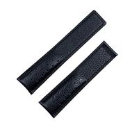 CHCWR Regardez les accessoires pour sangle monaco carrera bracelet bracelet de veau givré en cuir de qualité givrée 22 mm (couleur: marron, taille: avec boucle argentée)
