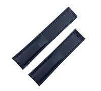 CHCWR Regardez les accessoires pour sangle monaco carrera bracelet bracelet de veau givré en cuir de qualité givrée 22 mm (couleur: marron, taille: avec boucle argentée)