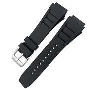 CHCWR Rubber Watchband 20x25mm Fix pour Silicone Mille Sport Watch Strap Softproofroproofrband/Boucle de broche rouge / 20 * 25 mm