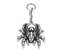 CHCWR S Pendentif araignée pour hommes, collier de pendentif araignée vintage gothique, pendentif unique
