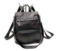 CHCWR Sac d'épaule en cuir complet noir