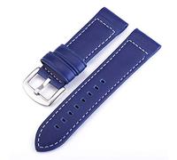 CHCWR Sangle de montre 18 mm 20 mm 22 mm 24 mm Coupteur de monatain Bandon Femmes Femmes Boucotte en acier inoxydable Bracelet bleu marron