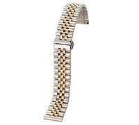CHCWR Sangle de montre 19 mm Sangle en acier inoxydable fermable pliable, sangle remplaçable, accessoire de montre à outils de sangle de montre à débit rapide