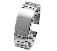 CHCWR Sangle de montre en acier inoxydable pour DZ4316 DZ7395 7305 4209 4215 Men de montée en poigne solide en métal 24 mm 26 mm 28 mm 30 mm Brands de surveillance/b noir / 26 mm