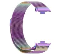 CHCWR Sangle en acier inoxydable pour Redmi Watch 4 Watch Band Milanese Loop Bracelet Magnetic pour Mi Band 8 Pro Bandoues de montre d'accessoires de bracelet Pro