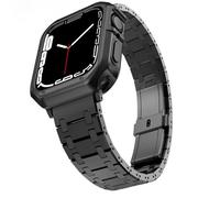 CHCWR Sangle en acier inoxydable pour Ultra Band 49mm 38/40/41mm 42/44/45 mm S10 42mm 46mm Bracelet pour S 10 9 8 7 SE 6 5 4 SE