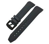 CHCWR Silicone en caoutchouc Silicone Watch 22 mm 21 mm pour Tissot T120417 Sea Star 1000 Série Orange Black Imperproof Diving Watch Sobroche