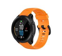 CHCWR Slicon de bande de surveillance en silicone pour le précurseur 935 945 Smart Watch 22 mm Sangle de bracelet de remplacement (couleur: jaune, taille: 22 mm)