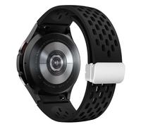 CHCWR Slicon pour Galaxy Watch 7 6 5 4 40mm 44 mm 5pro 45 mm 6 classiques 43 mm 47 mm pas de bracelet de bracelet Bracelet