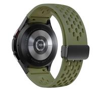 CHCWR Slicon pour Galaxy Watch 7 6 5 4 40mm 44 mm 5pro 45 mm 6 classiques 43 mm 47 mm pas de bracelet de bracelet Bracelet