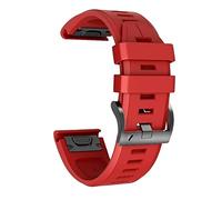 CHCWR Smart Watch Silicone Remplacement des sangles pour Fenix 7 7x 6 6x Pro 5x 5Plus 3HR 935 Band de bracelet 22 26 mm QuickFit Bracelet (couleur: violet, taille: 22 mm largeur)