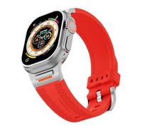 CHCWR STRAP SPORTATIQUE PARTICLÉ POUR S10 46MM 49 ULTRA S10 42MM 45 44 40 38 mm Slicon Elastic Silicone adapté à 10/9/8/7 / SE / 6/4/5/3