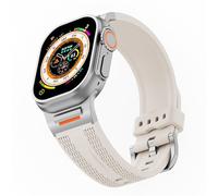 CHCWR STRAP SPORTATIQUE PARTICLÉ POUR S10 46MM 49 ULTRA S10 42MM 45 44 40 38 mm Slicon Elastic Silicone adapté à 10/9/8/7 / SE / 6/4/5/3