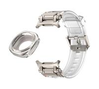 CHCWR STRAPE DE FLUORORUBBER MÉTALES POUR GALAXY WATCH 7 ULTRA 47 mm de protection en métal Bracelet sport pour Galaxy Ultra 47mm FKM Watch Bands