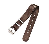 CHCWR STRAPE NYLON STRAP NYLON WORD BAND STRAP 20 mm 22 mm Bandoues de montre légère Remplacement CEINDAGNE BLACK BLUE BLUE BRORN BRORD / 20 mm/BKA