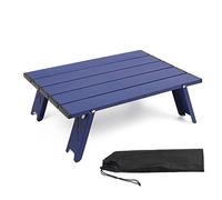 CHCWR Table de Camp de Camp extérieur Table Pliante Portable Place Camping Picnic Table avec Sac de Transport Mini Mini Pliant BBQ Picnic Office Bureau d'ordinateur (Couleur: