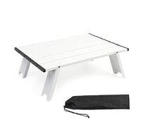 CHCWR Table de Camp de Camp extérieur Table Pliante Portable Place Camping Picnic Table avec Sac de Transport Mini Mini Pliant BBQ Picnic Office Bureau d'ordinateur (Couleur: