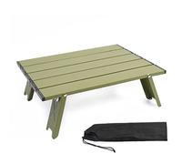 CHCWR Table de Camp de Camp extérieur Table Pliante Portable Place Camping Picnic Table avec Sac de Transport Mini Mini Pliant BBQ Picnic Office Bureau d'ordinateur (Couleur: