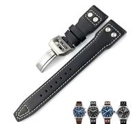 CHCWR Veille de veau en cuir authentique 21mm 22 mm 22 mm adapté pour IWC Big Pilot IW5009 IW5103 STRAP WORD WORD WORD
