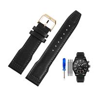 CHCWR Véritable sangle de montre en cuir pour pilotes IWC Little Prince Male Mark 18 Big Fly Portugal Soft confort Band Band Brand de 20 mm