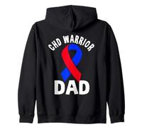 CHD Warrior Dad Soutien à la Sensibilisation au CHD Sweat à Capuche
