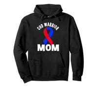 CHD Warrior Mom Soutien à la Sensibilisation au CHD Sweat à Capuche