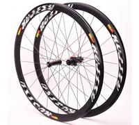 CHDdfhRH Paire de Roues vélo Route en Carbone 700C, Freins V-Brake
