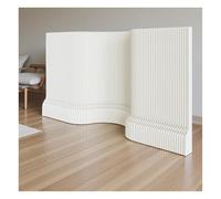CHDdfhRH Paravent Pliable avec Base Large(White,W 450x H 195x D 24 cm)