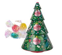 Chdnhe Boîtes À Biscuits Avec Couvercles - Boîtes Métalliques Sapin de Noël pour Biscuits | Petite Boîte Décorative pour Cuisine, Fêtes, Desserts, Goûters, Maison, Bureau, Salle de