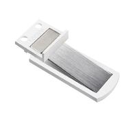 Chdnhe Butées De Porte Magnétiques | Cale Bloqueuse Silencieuse En Acier Inoxydable | Arrêt De Porte Magnétique Ultra Fin De Sécurité Sans Percage | Pour La Maison Les Commerces Et Les Lieux De