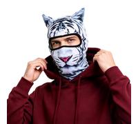 Chdnhe Masque Ski Chat Cache-Cou Doux 3D léger réaliste Coupe-Vent | Tour De Cou Cache-Visage Ski Pour Chat Pour Temps Froid Vélo Poussière Travail Extérieur Randonnée Sports de Neige Pêche