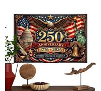 Chdnhe Puzzle 1776-2026 | Puzzles Difficiles Anniversaires Américains | Casse-tête Éducatif,pour Salon Chambre Salle d'étude Bureau Fête Nationale du 4 Juillet Memorial Day Jour des