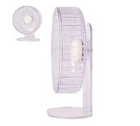Chdnhe Roue Hamster Silencieuse,Jouet d'exercice Rotatif Silencieux À Hauteur Réglable,Roue pour Hamster | Jouet d'Enrichissement pour Souris Gerbille Octodon Loir Hérisson Furet Lapin