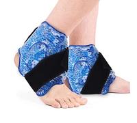 CHDWEY Ankle Support Ankle Brace Reusable Ice Pack for Hot Cold Therapy Gel Beads Foot Cooling Aid Sports Pain Relief Ankle Support