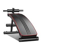 CHDWEY Banc de squat d'équipement d'entraînement Banc avec la charge réglable de corps entier Banc multifonctionnel avec des haltères d'exercice pour l'équipement d'entraînement