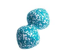 CHDWEY Bloc de Yoga Coloré EPP Yoga Piam Roller Ball Relaxation Noix Massage Yoga Rouleaux de massage Blocs Fitness Yoga Muscle Mousse (Bleu 8x16cm)