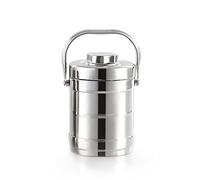CHDWEY Boîte à lunch thermique 1.6/2.0L Matériau vide isolé Thermos Boîte à lunch en acier inoxydable Thermique Pot de nourriture isotherme Thermos isolé Boîte à déjeuner(2L)