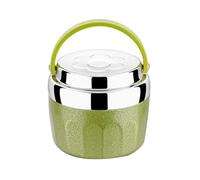 CHDWEY Boîtes à bento soupe à soupe thermique transplantée sous vide, boîte à bento en acier inoxydable, boîte à bento en acier inoxydable, thermos pour aliments chauds à 2 niveaux isolés pot