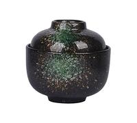 CHDWEY Bol à soupe en céramique pour ragoût - Service à la vapeur - Porcelaine - Crème - Dessert