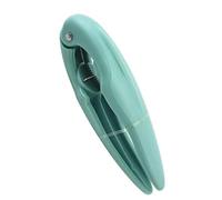 CHDWEY Casse-noisette, outil d'ouverture manuel pour châtaignes, noix de pécan, noix de noyer, outil robuste avec poignée antidérapante (vert)