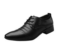 CHDWEY Chaussures Formelles pour Hommes Men's Shoes Men's Leather Men's Casual Shoes(44 EU)