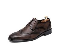 CHDWEY Chaussures plates Lolita Mary Jane Chaussures à plateforme de printemps pour femmes Vintage Soft Slip Oxford Shoes(44 EU)