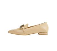 CHDWEY Chaussures plates pour femme - Petite tête carrée - Chaussures décontractées pour femme - Chaussures souples à enfiler (37 EU)